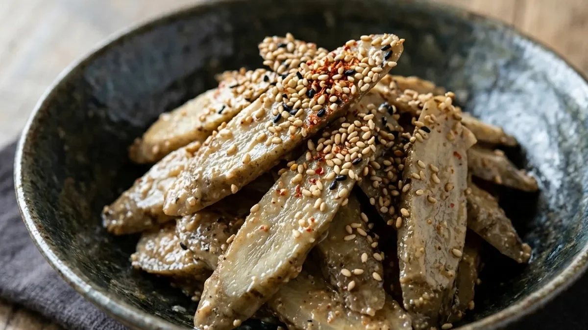 多多喜ごぼうの ごま・ごま酢和え