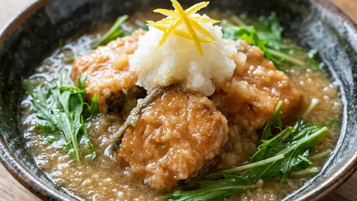 塩ざけのおろし煮