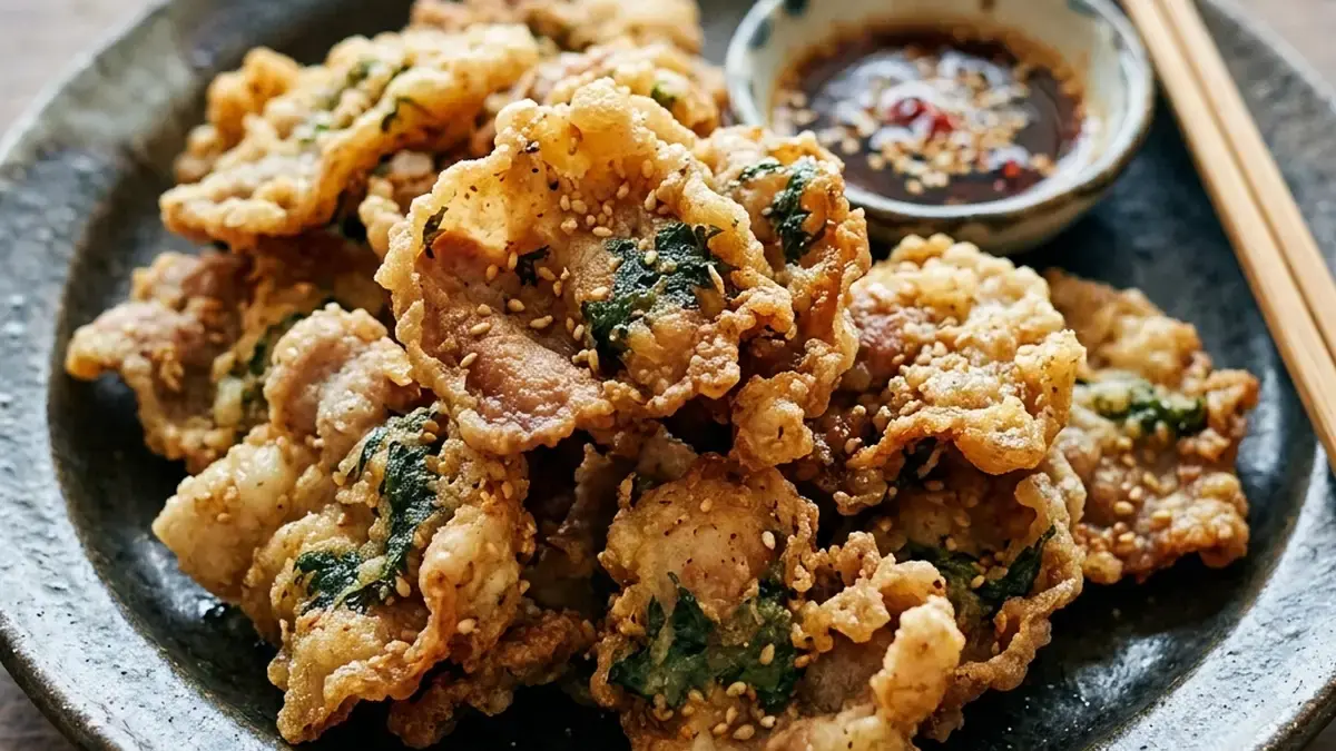 ひらひら肉天
