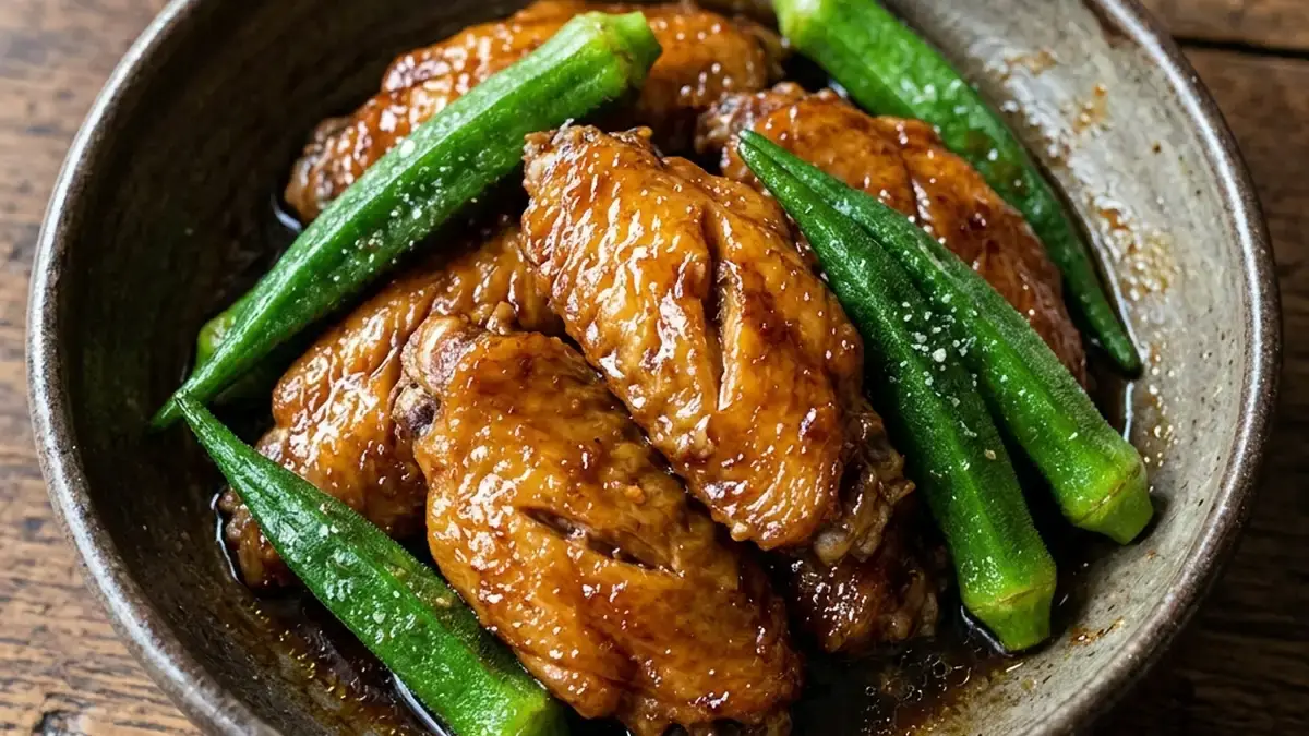 鶏手羽先のやわらか煮