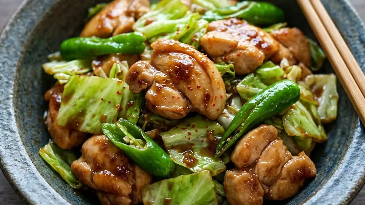 鶏むね肉のホイコーロー