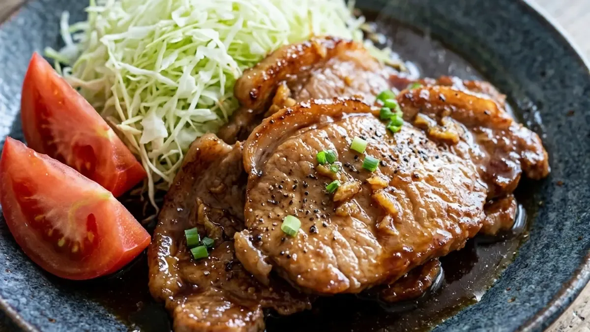 スピードしょうが焼き