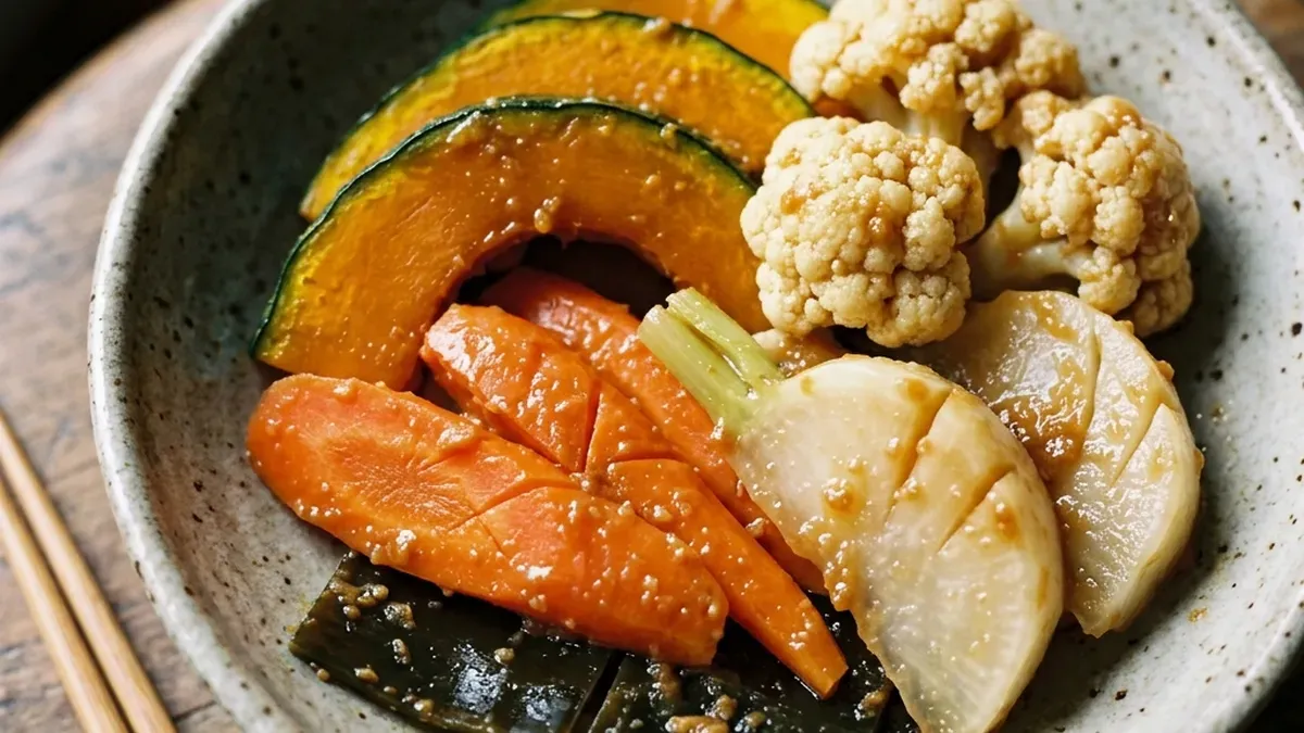 野菜のみそ漬け