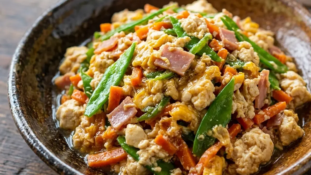 いりハム豆腐