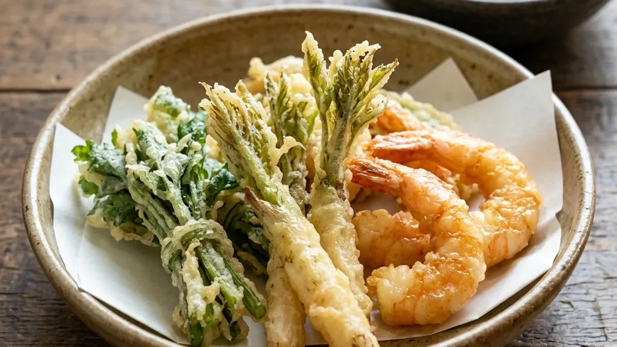 春野菜のヘルシー揚げ