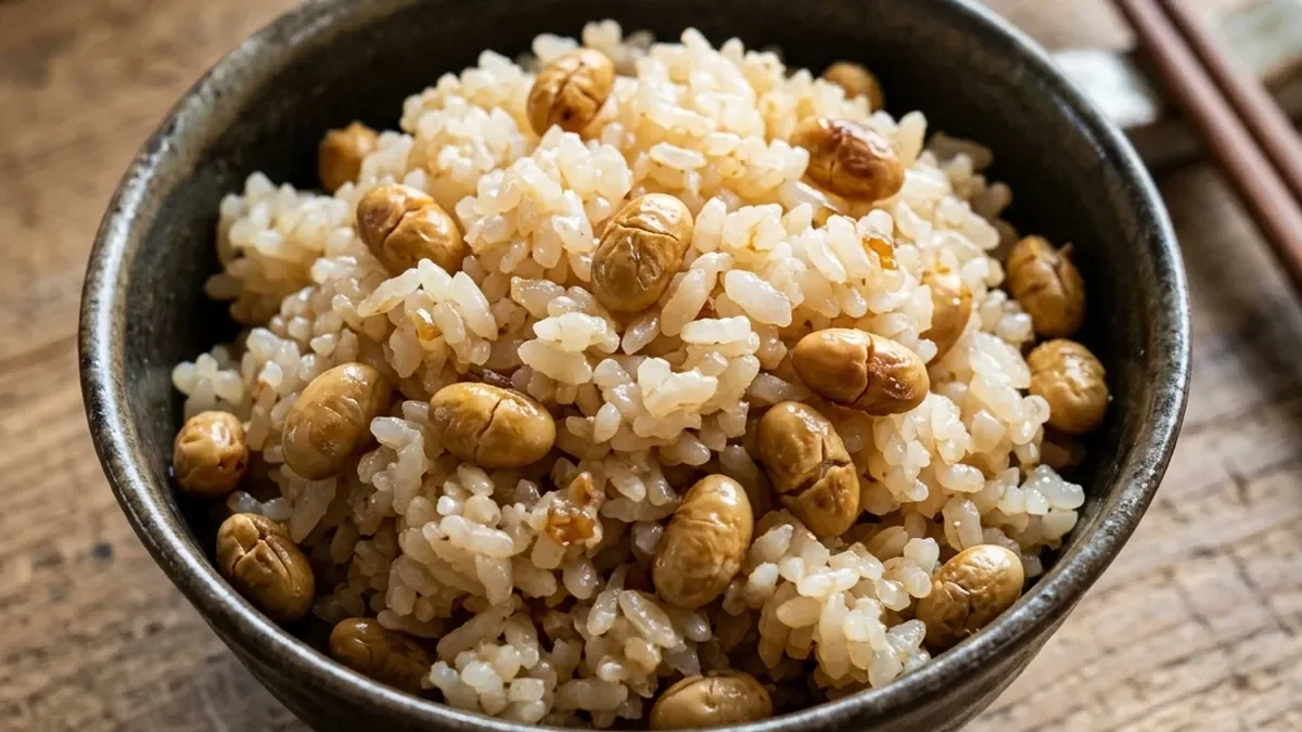いり大豆ご飯