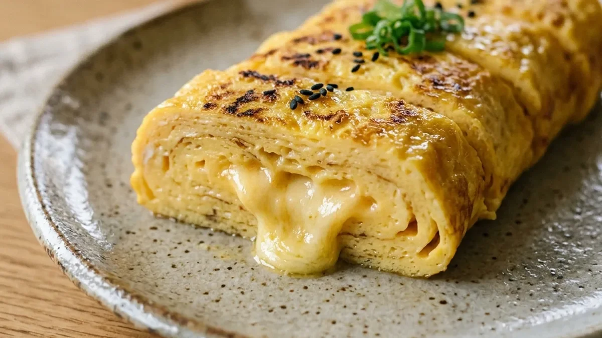 チーズだし巻き卵