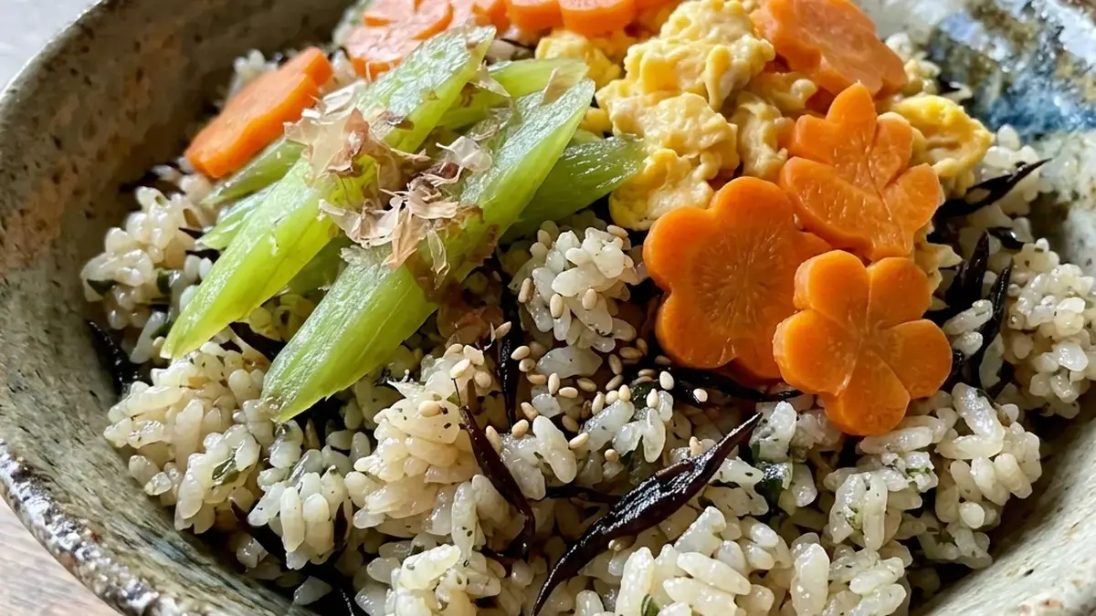 ひじきとわかめの混ぜご飯