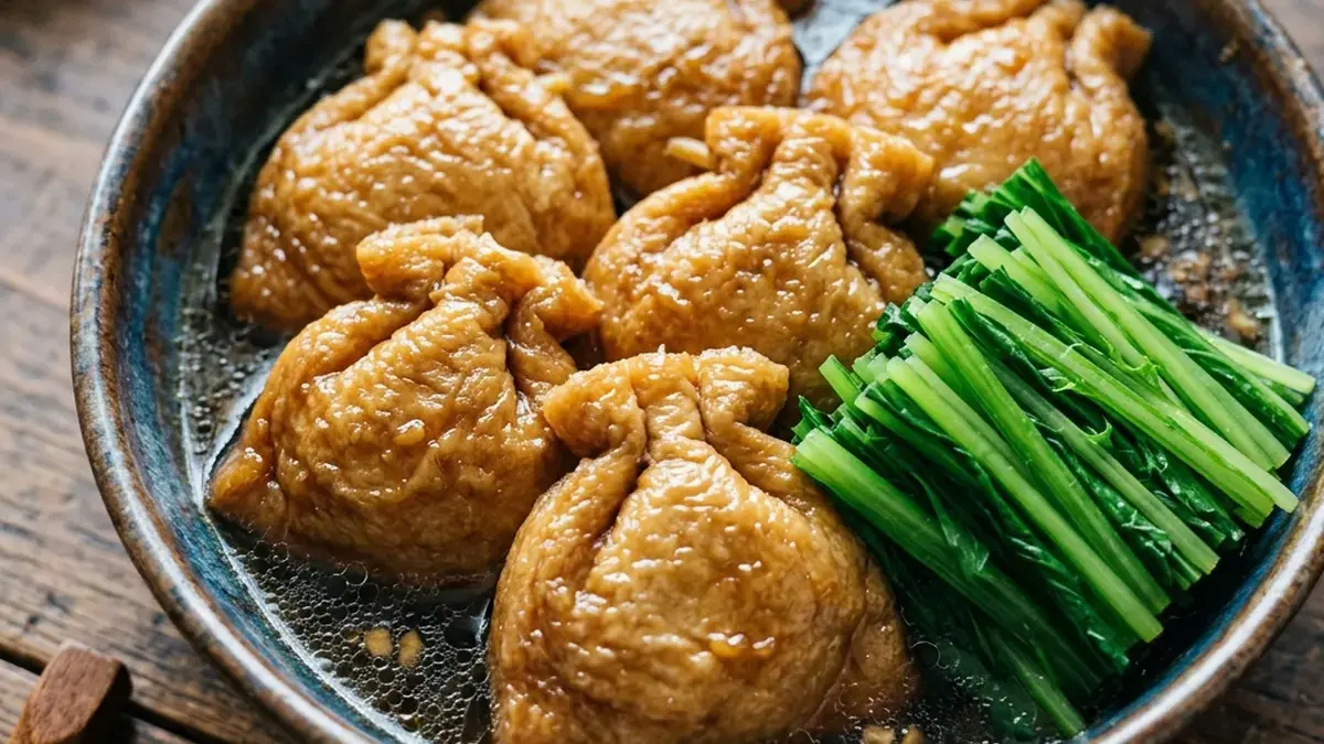 油揚げ包みの甘辛煮
