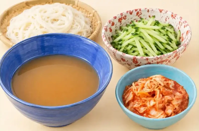 【沸騰ワード】冷麺風つけだれのレシピ 志麻さん流そうめん