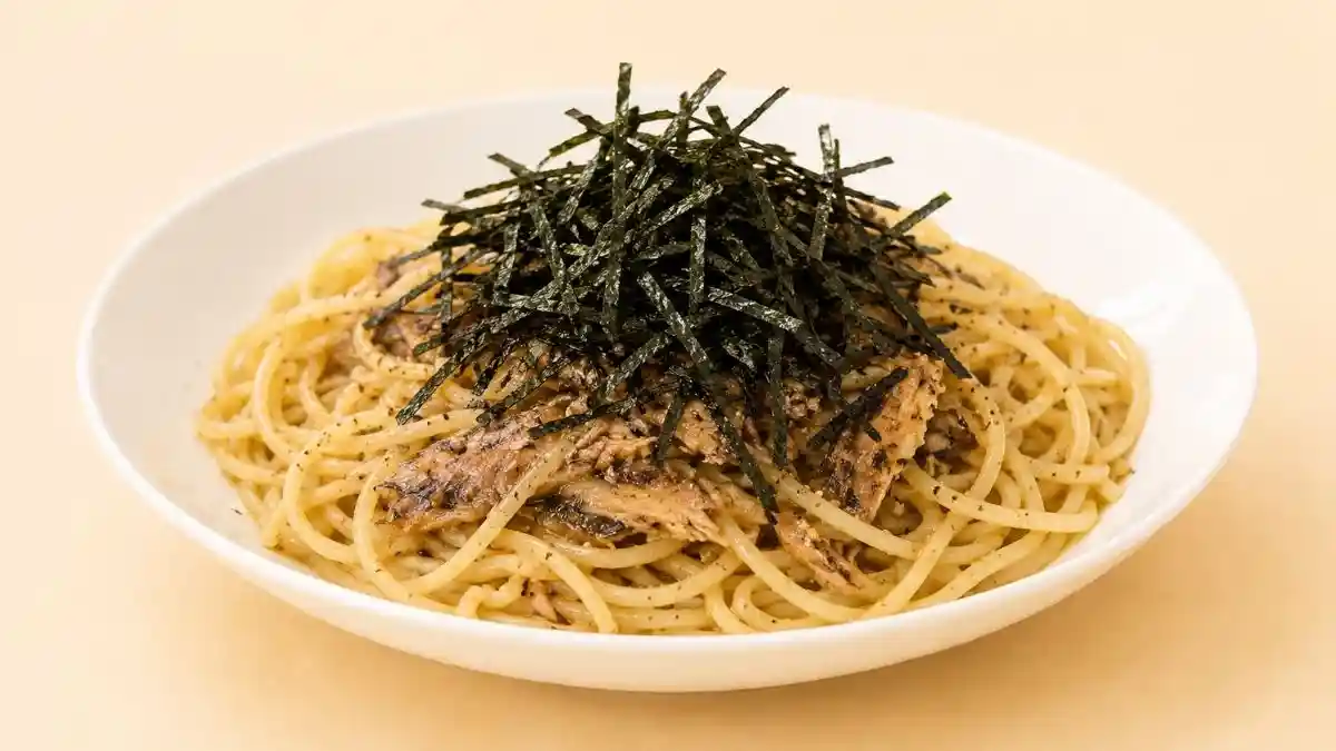 さんま缶パスタ