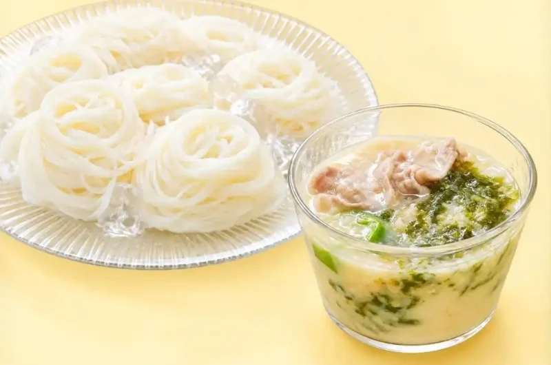 【相葉マナブ】豆乳ねばねばそうめんのレシピ そうめん１グランプリファイナル