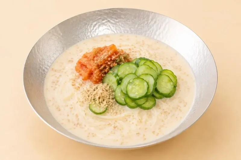 【きょうの料理】豆乳そうめんのレシピ 堤人美さんプロの脱力メシ