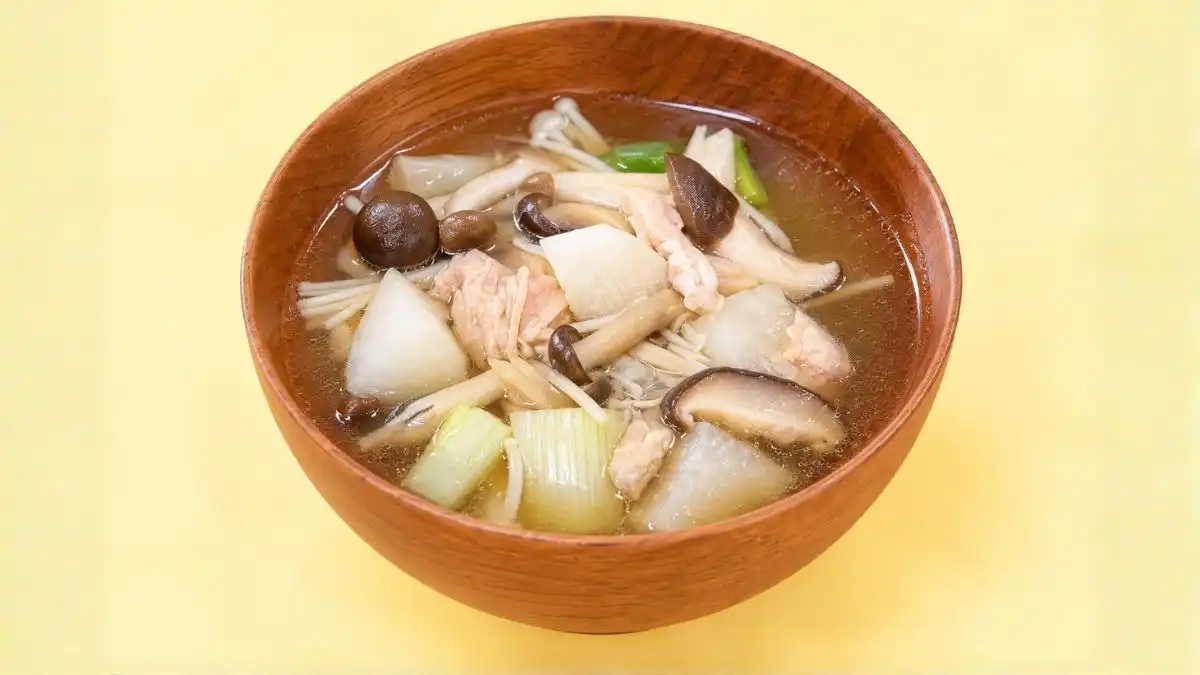 鶏きのこ汁