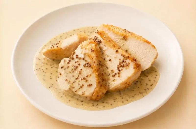 【きょうの料理】鶏むね肉のマスタードソースのレシピ タサン志麻さん小さな台所