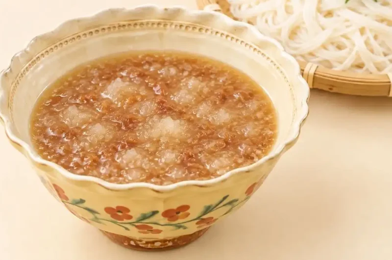 【沸騰ワード】梅おろしつけだれのレシピ 志麻さん流そうめん