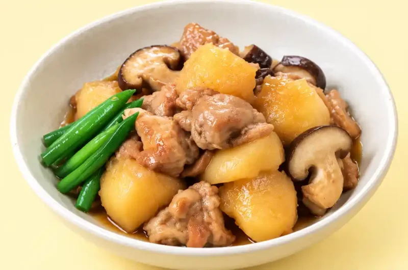 【きょうの料理】じゃがいもと鶏肉の炊いたんのレシピ 杉本節子さんおばんざいの知恵を生かす秋おかず