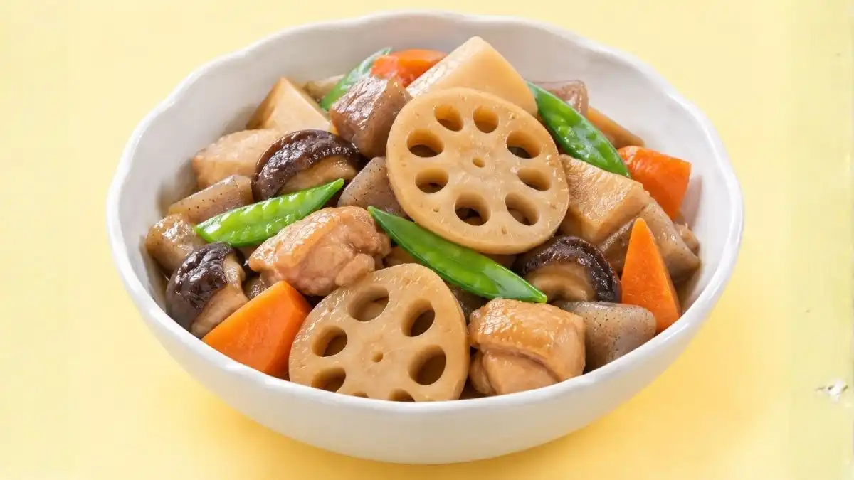 れんこんたっぷり筑前煮