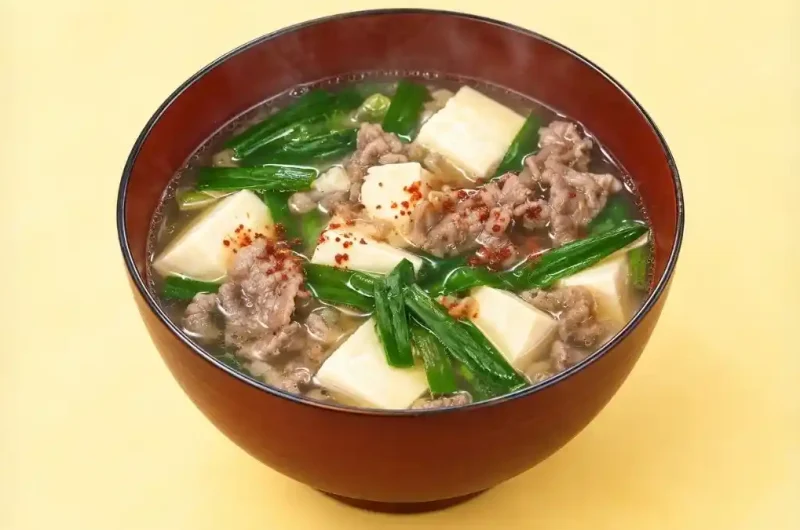【きょうの料理】牛肉と豆腐のおつゆのレシピ 大原千鶴さん技あり定番おかず