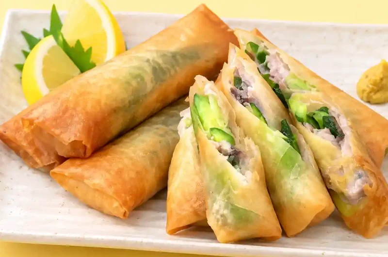 【きょうの料理】しめさばとアボカドの春巻のレシピ きじまりゅうたさん強火で行こうぜ！サバ料理