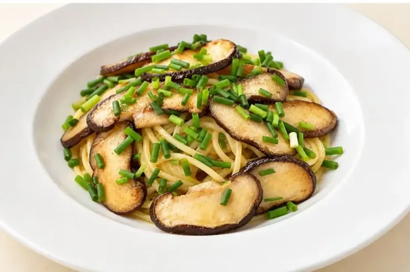 【あさイチ】ねぎとしいたけのパスタのレシピ 濵﨑龍一さんみんなゴハンだよ