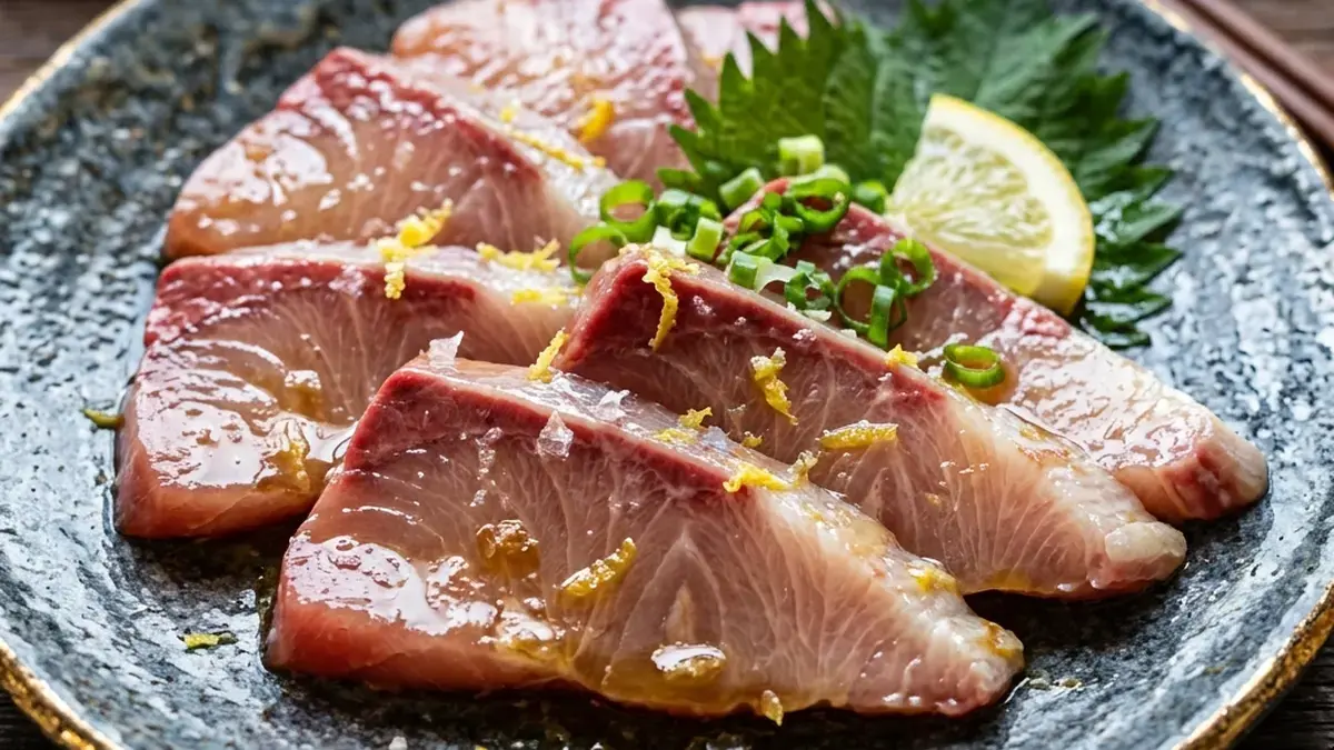 ぶりの漬けしおれもん