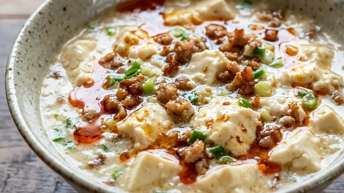 白い麻婆豆腐