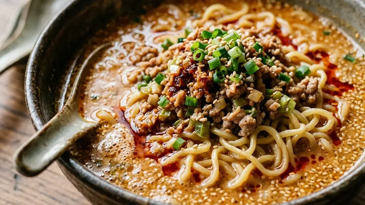 インスタント坦々麺