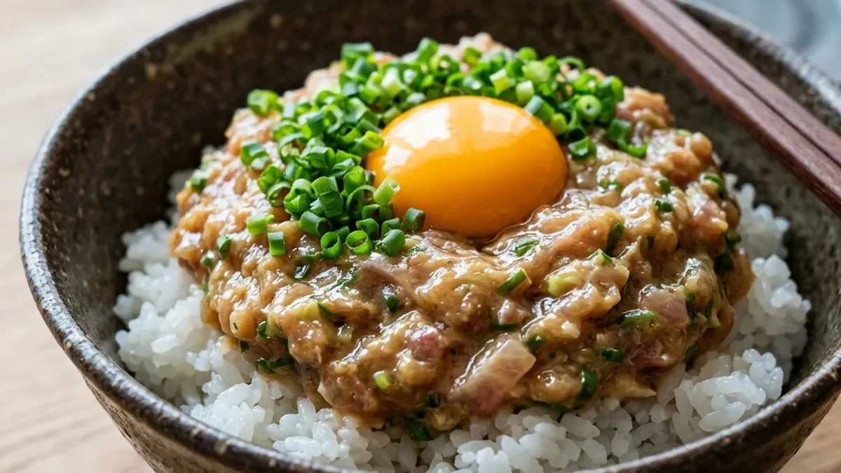 ぶりのネギトロ