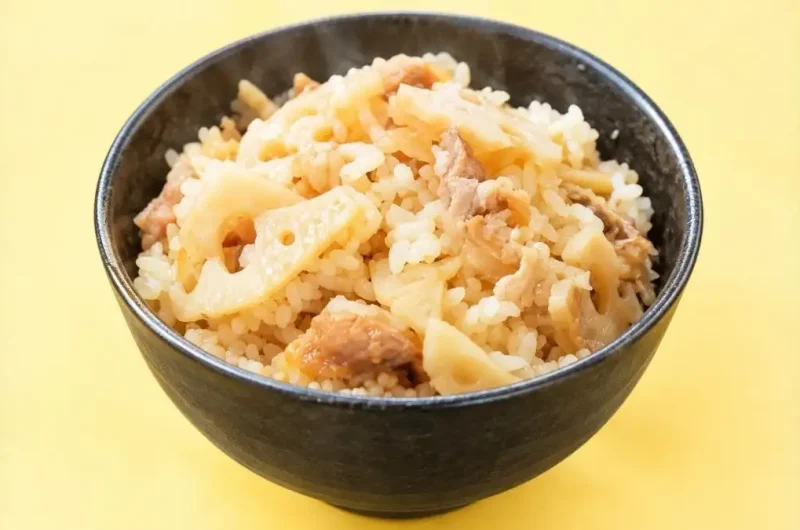 【相葉マナブ】れんこんの混ぜご飯のレシピ 蓮根で旬の産地ごはん