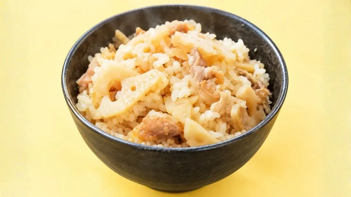 れんこんの混ぜご飯