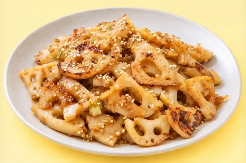 【相葉マナブ】れんこんのネギ味噌焼きのレシピ 蓮根で旬の産地ごはん