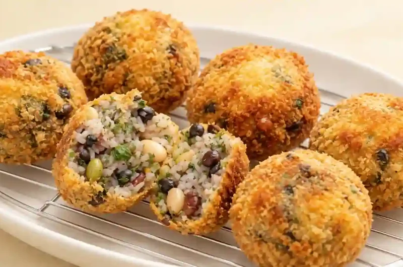 【きょうの料理】ライスコロッケのレシピ 梅木あゆみさんストック豆のある暮らし