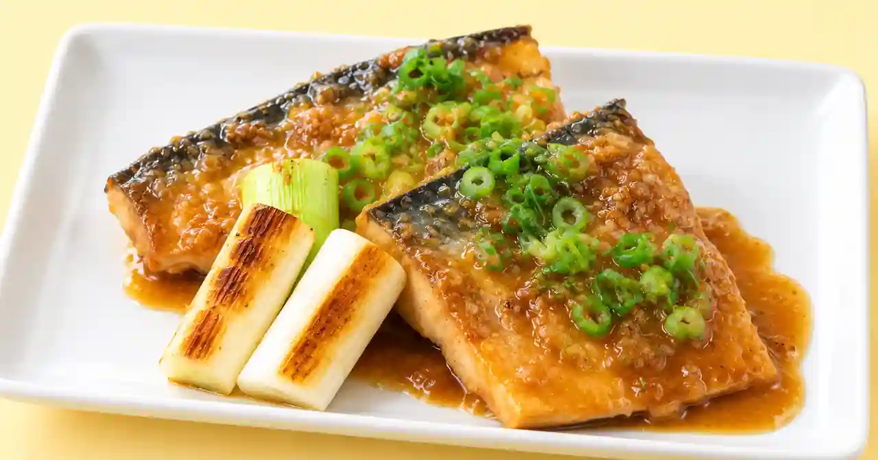 鯖味噌照り焼き