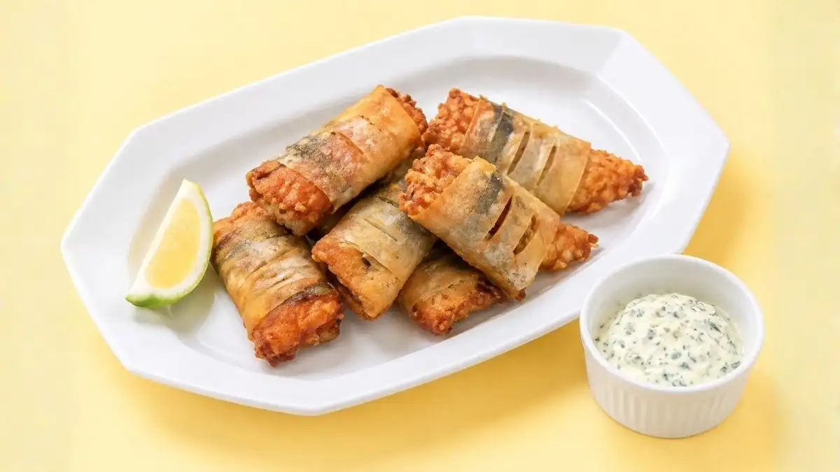 さけ春巻の変わり揚げ