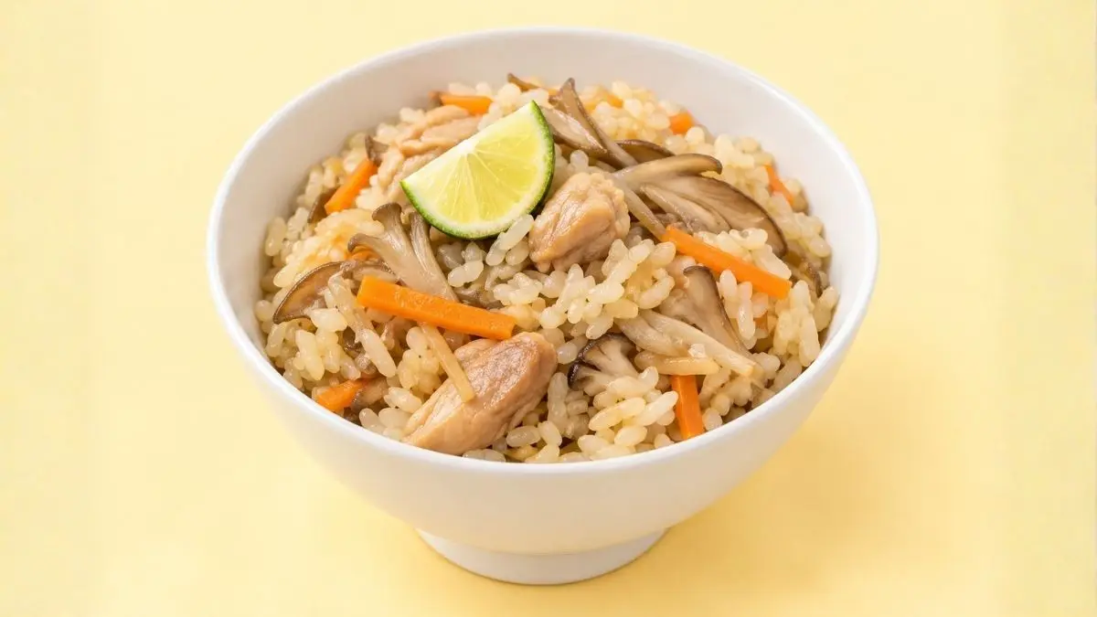 鶏の炊き込みご飯