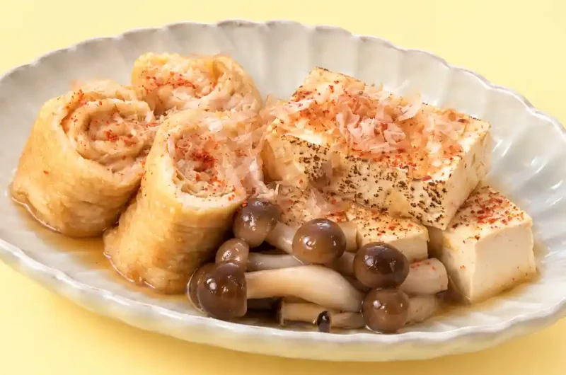 【きょうの料理】焼き豆腐と油揚げのサッと煮のレシピ 杉本節子さんおばんざいの知恵を生かす秋おかず